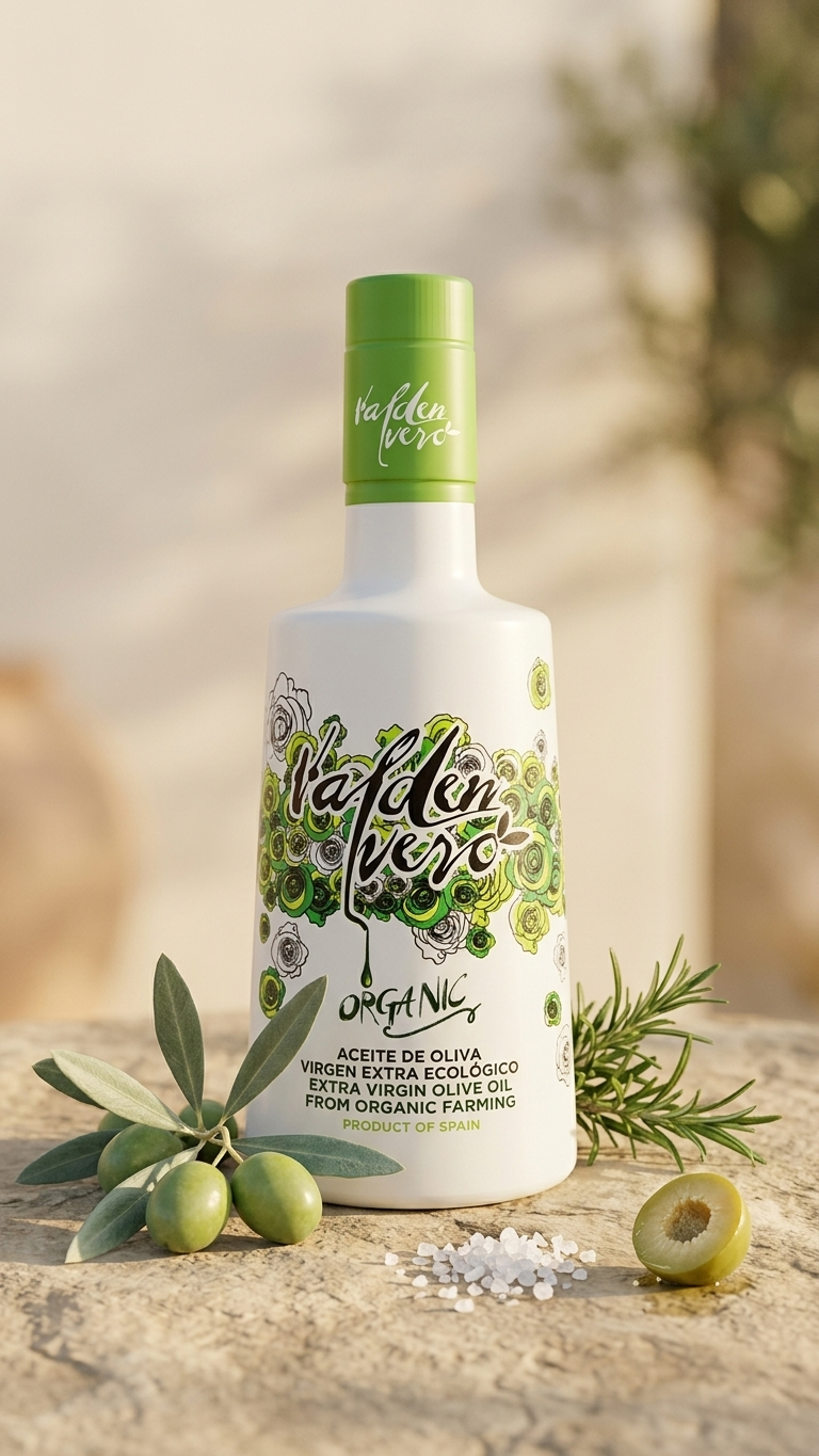 Colival Valdenvero Organic Cornicabra – Ekologiškas ankstyvo derliaus Extra Virgin alyvuogių aliejus, 500ml