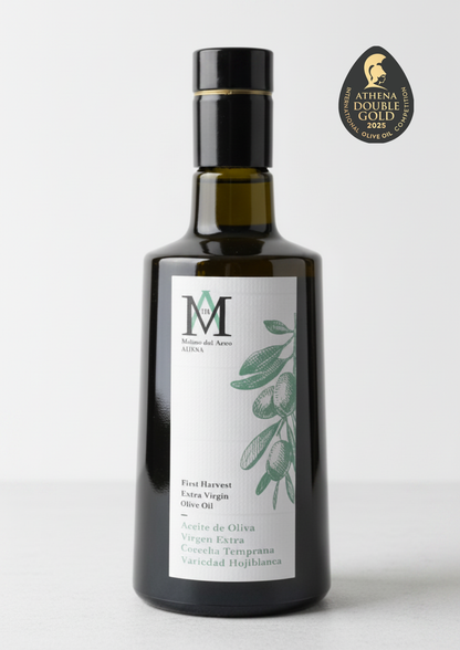 Molino del Arco – Ankstyvo derliaus Hojiblanca Extra Virgin alyvuogių aliejus, 500 ml